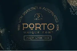 Porto - Display Spur Serif Font