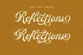 Beauty Reflections font