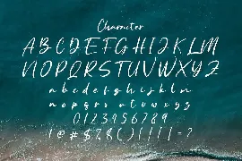 Anyer Beach - Handwritten Font