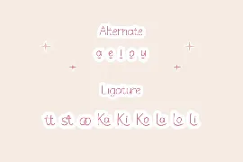 Katty's font