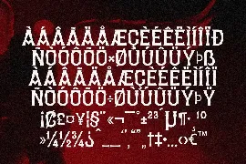 Diablood font