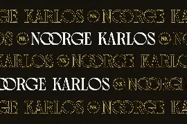 Noorge Karlos Vintage & Classy Display Serif Font