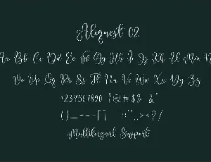 Aliquest font