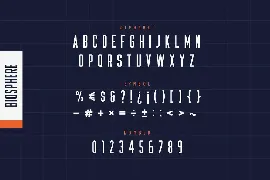 Biosphere font