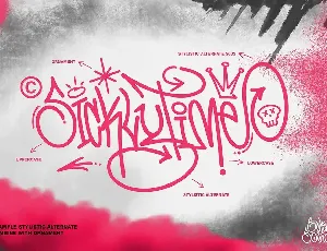 Enter Sonic Graffiti font