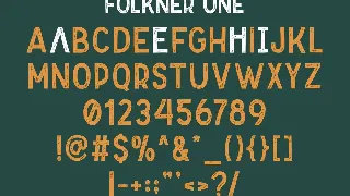 Folkner â€“ Vintage Typeface font