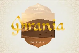 QIRANIA font