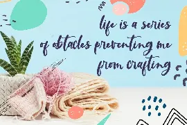 Wondiletta - Lovely Craft font