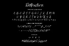 Distortion - Modern Script fonts