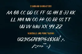 Battle Skill - Brush Font