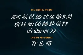 Battle Skill - Brush Font