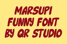 Marsupi - Cute Font