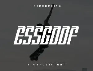 Essgoof font