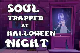 Curious Soul - Spooky Dislay Font