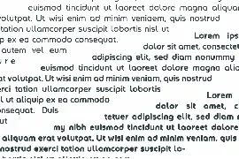 Amenable font