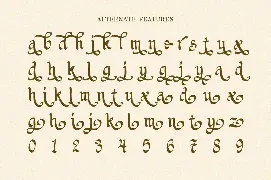 Holystain font