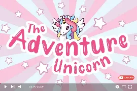 Unicorn Fold - Layered Crafty Font