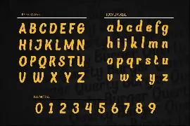 Querty Burger font