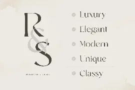 Runalto - Luxury Serif Font