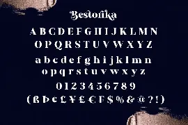 Bestorika - Beautiful - Modern Serif font