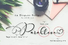 Parallove \\ Beautiful Script Font