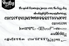 Parlley | Bold Handwriting Script Font