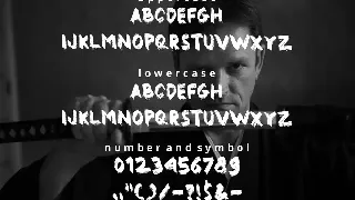 Samurai font