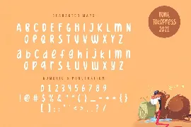 Bubba - Kids font