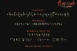 Alamsyah Script Font