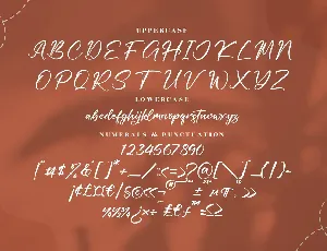 Getisha Modern Handwritten Font