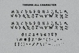 Thrunk -  Graffiti Font