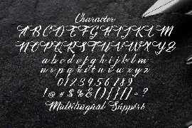 Sany Cimahen - Handwritten Font