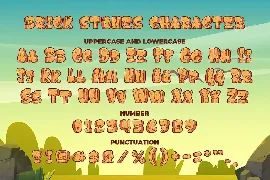 Brick Stones - SVG Color Font