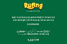 Rufing font