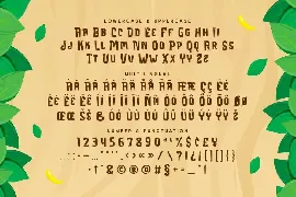 Roughty font