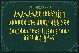 Bathory - Blackletter font