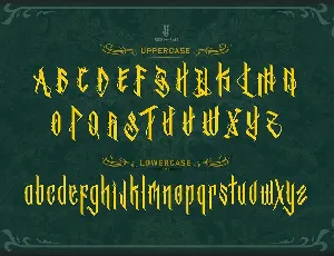 Bathory - Blackletter font