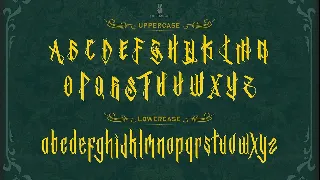 Bathory - Blackletter font