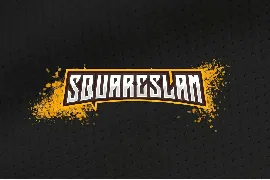 Squareslam - NFC Font Family