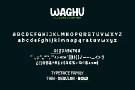 Waghu font