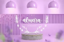 almeira - Lovely Script font