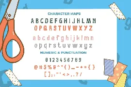 Pina Colada - Kids font