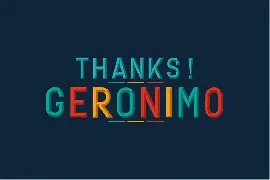 Geronimo font