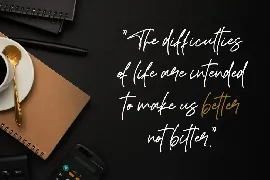 Bettanesia - Beautiful Handwritten font