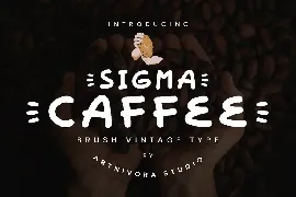 Sigmacaffe - Display Fonts