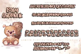 Baby Chipmunk font