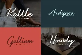 Karelly - Modern Script Typeface font