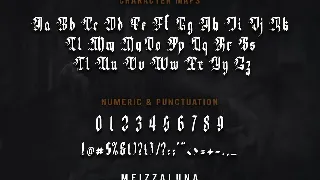 Black Jack - Blackletter font