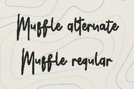 Muffle Cutey Script Font