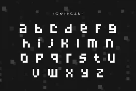 Micro - Pixelate Modern Font